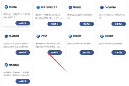 赛效:怎么用293查询网查询ip地址信息和归属地